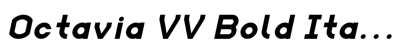 Octavia VV Bold Italic